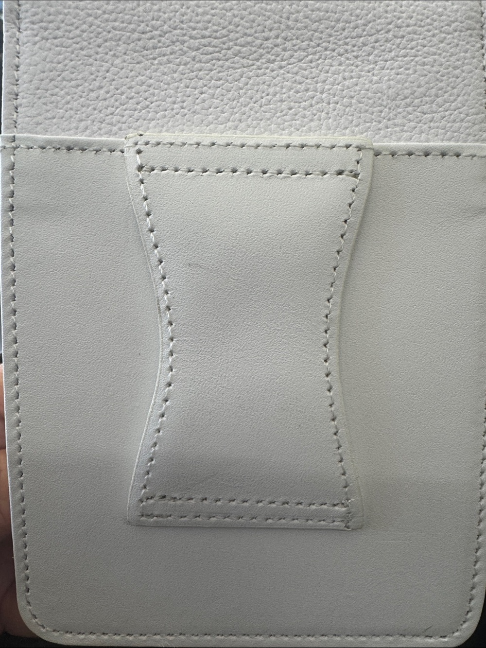 PXG White Leather Golf Accessory Case with Metal Logo - Picture 4 of 7